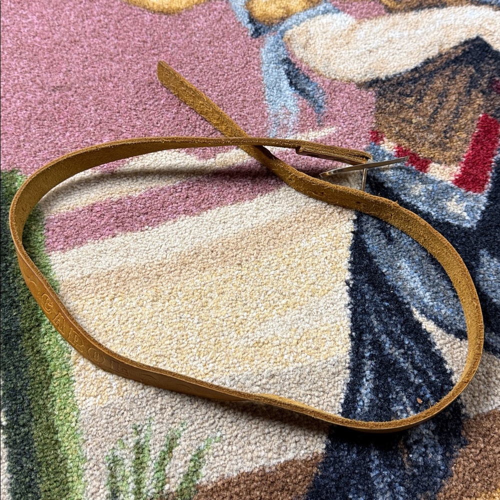 VINTAGE LEATHER BELT - Picture 4 of 4